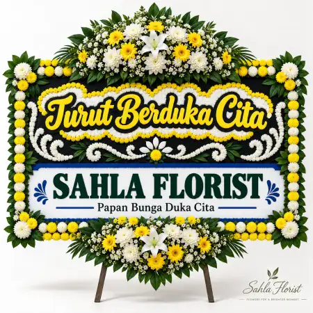 Papan Bunga Duka Bangli