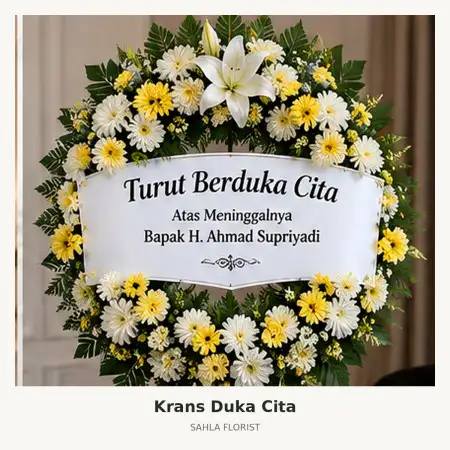 Krans Bunga Duka Bangli